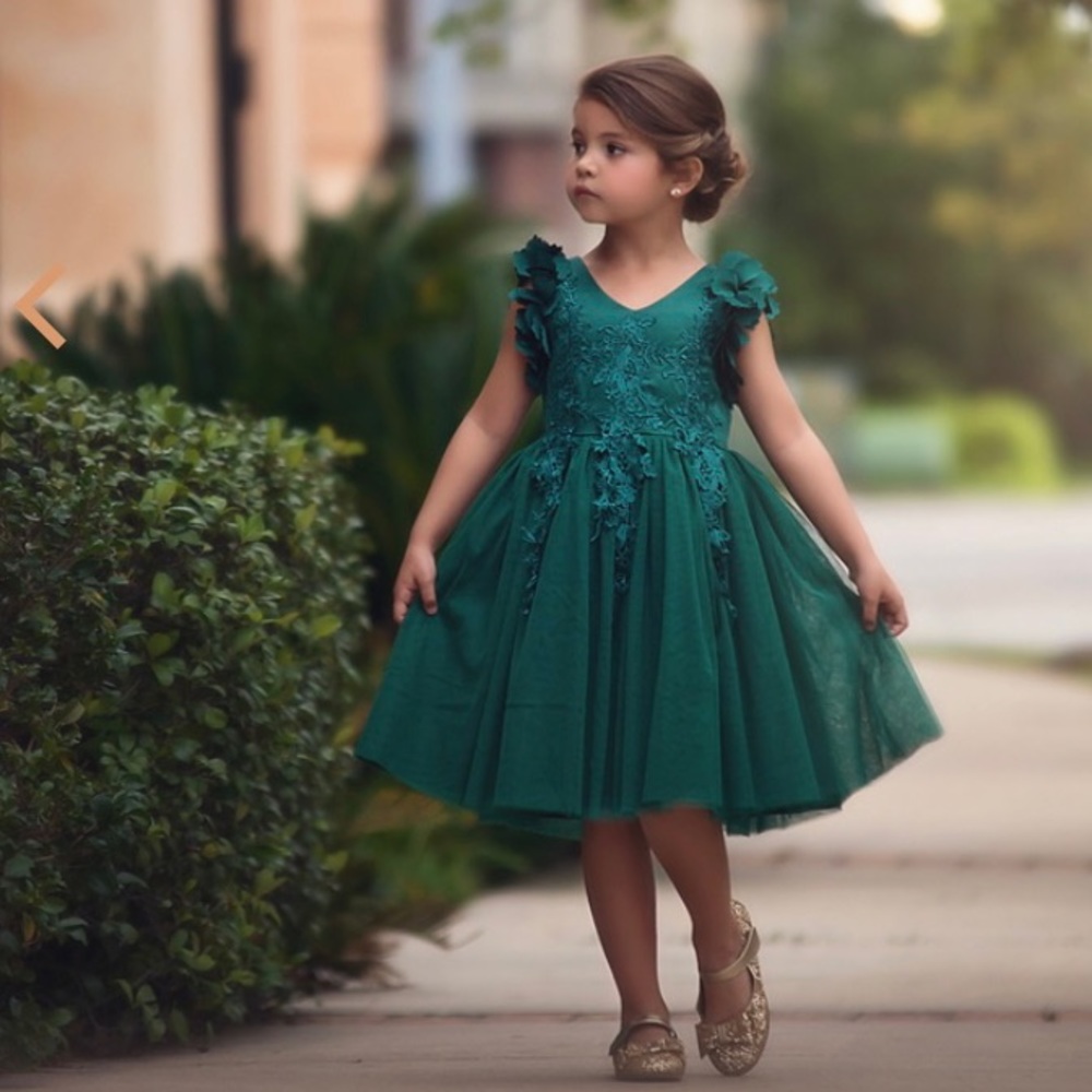 Emerald Green Dress